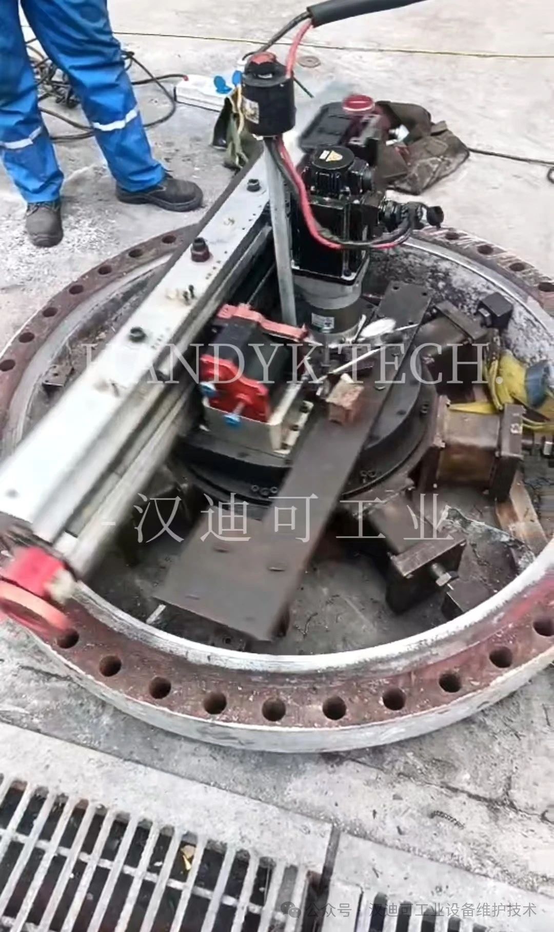 年后啟程：轉化爐短接法蘭的專業修復之旅(圖1)